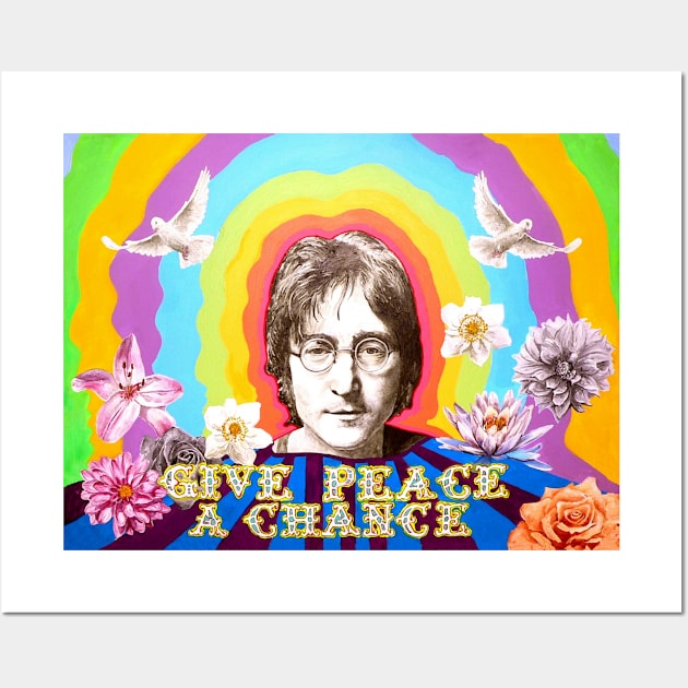 Give Peace a Chance Wall Art by  Karma Institute